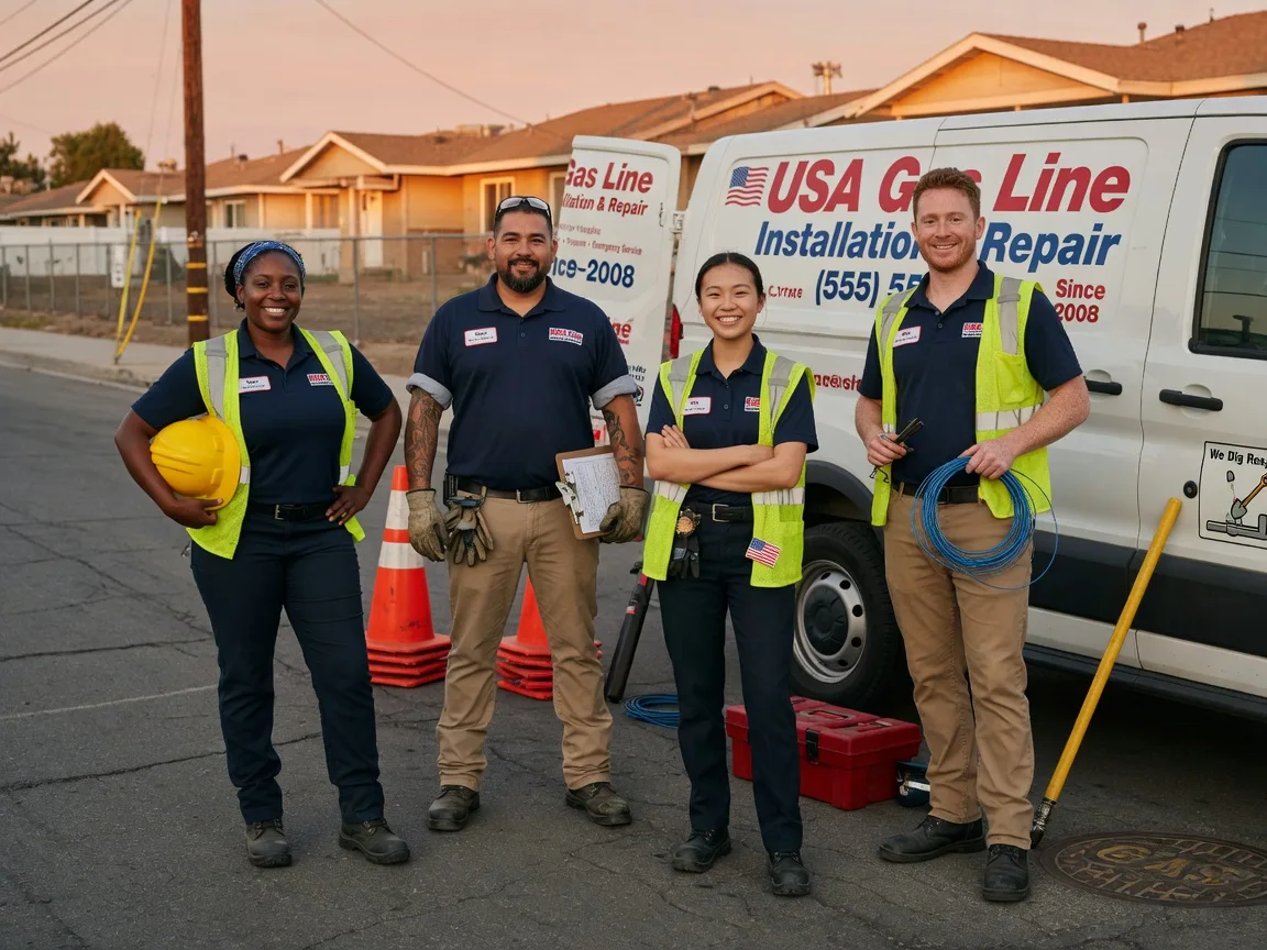 Gas Line Installation company in Harwood, MD
